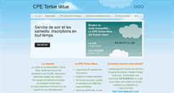 Desktop Screenshot of cpetortuetetue.com