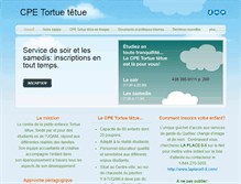 Tablet Screenshot of cpetortuetetue.com